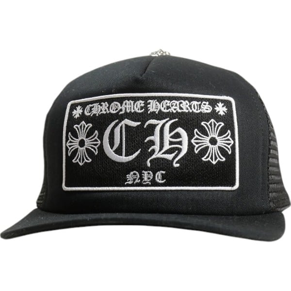 Size【フリー】 CHROME HEARTS クロム・ハーツ NYC TRUCKER CAP BLACK