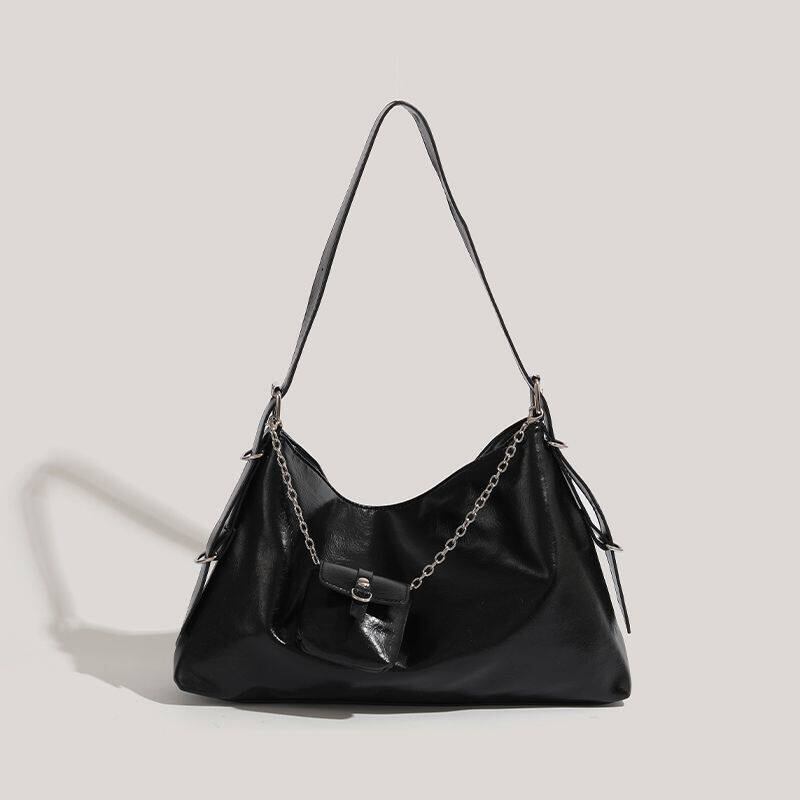 chain pocket shoulder bag / l0906