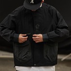 Stand Collar Drop Shoulder Shirt ◇2color H0635