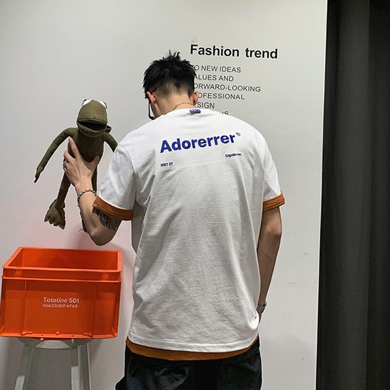 Tシャツ サマープリント 夏物 Xu_Tailang79092218240