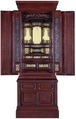 紫檀前練・三方金の唐木仏壇 台付 13号（高さ124cm）｜KB-K-003