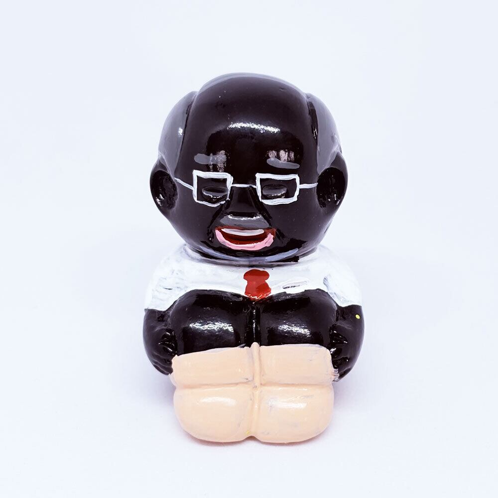 ソフビ「座サトシ」赤ネクタイ/ ソフビ / デハラユキノリ