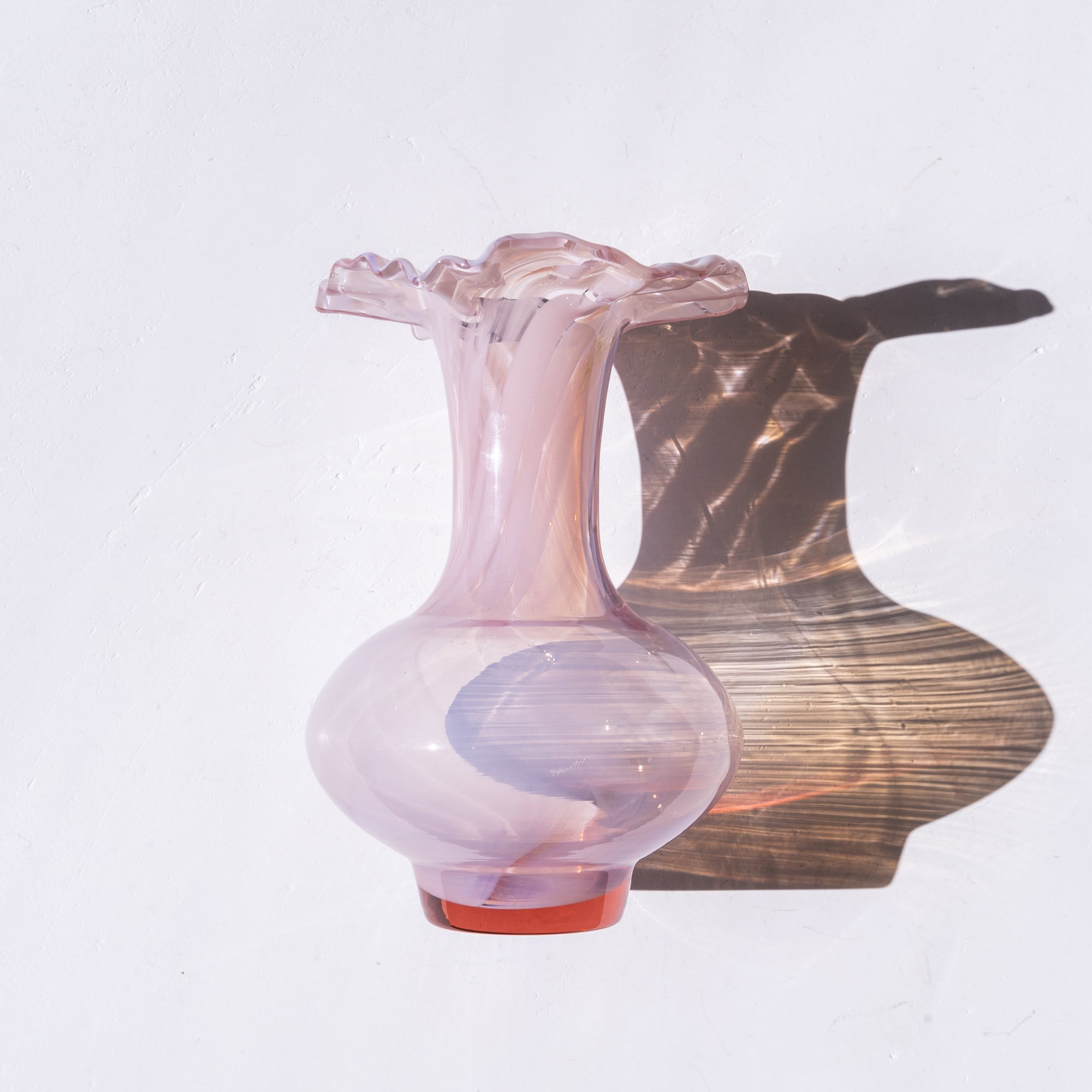 Marble Frill Vase