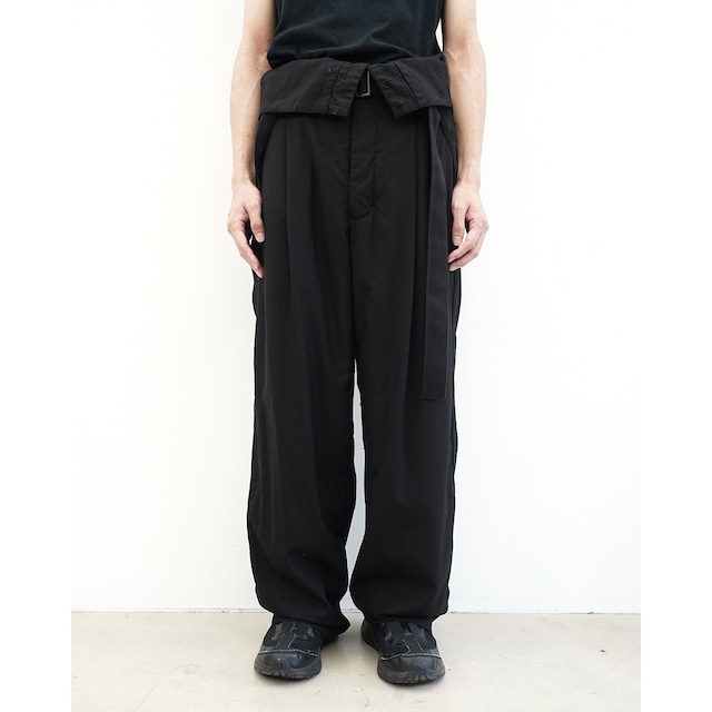 [The Viridi-anne] (ザヴィリディアン) VI-4018-04 GARMENT DYE TROUSERS WITH SUSPENDERS