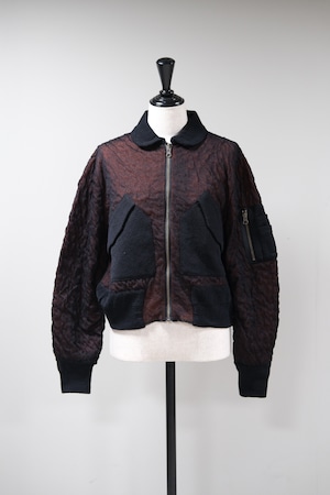 【kota gushiken】See-through Flight Jacket
