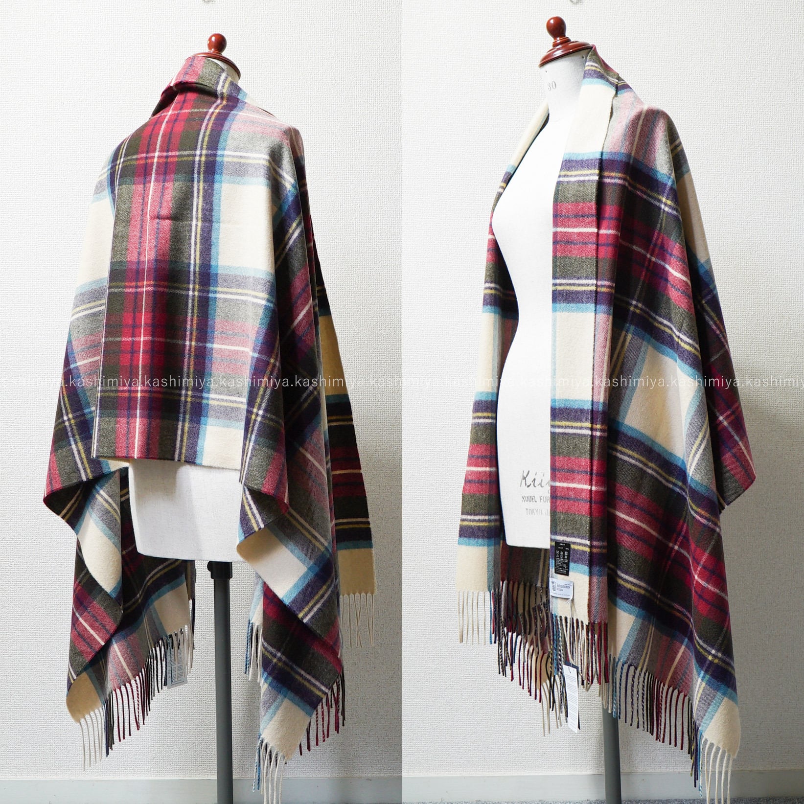 国内正規品 Johnstons ジョンストンズ カシミヤ100% 大判 国内正規品 Johnstons ジョンストンズ カシミヤ100% 大判