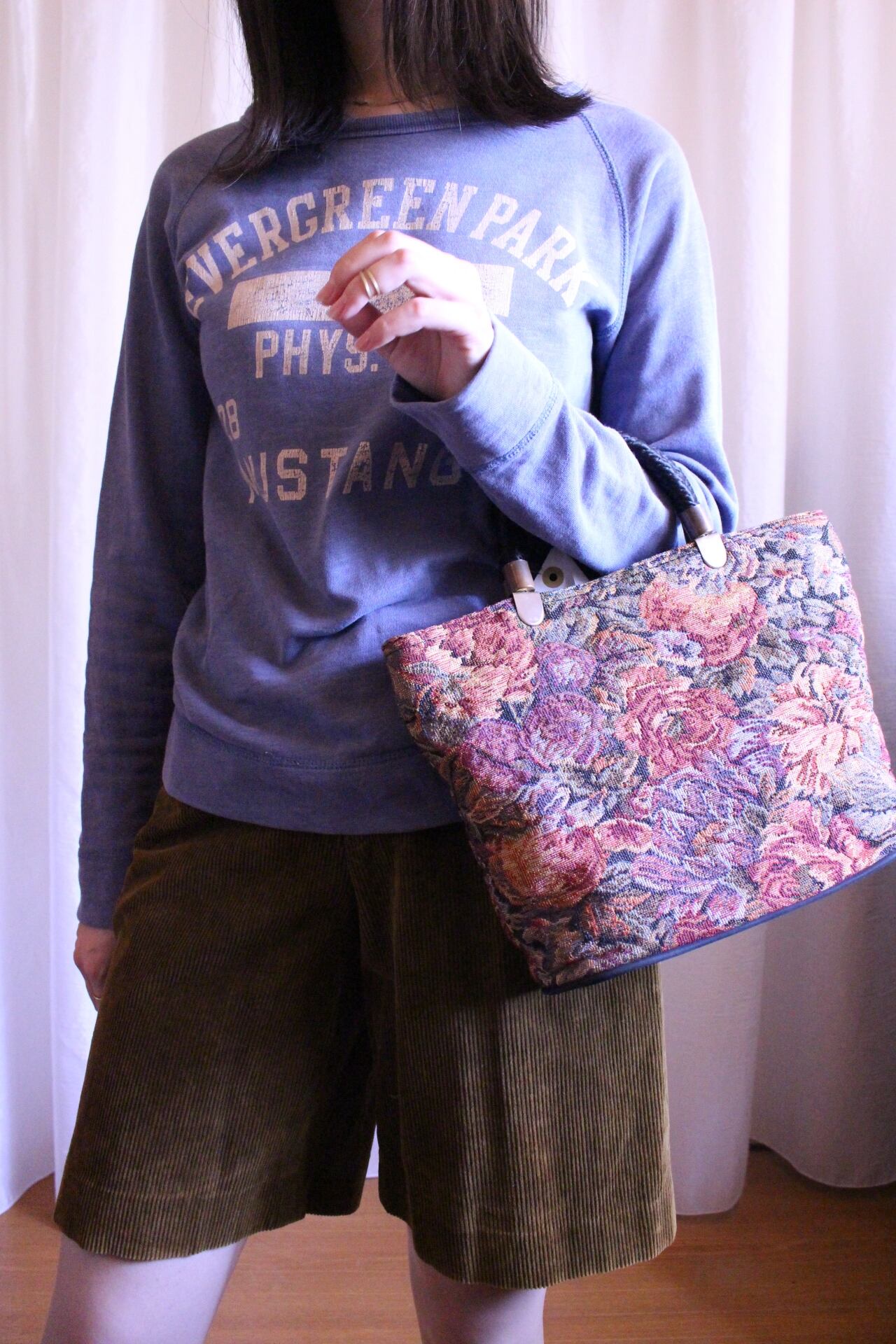 Italy vintage コーデュロイパンツ