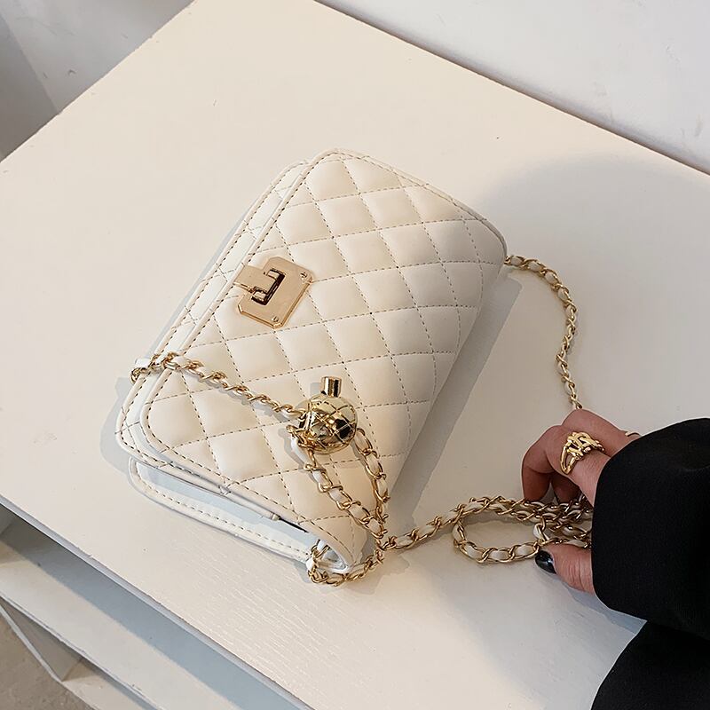 チェーン サマー 夏物 クロスボディ スクウェア 手作りハンドバック43282415526