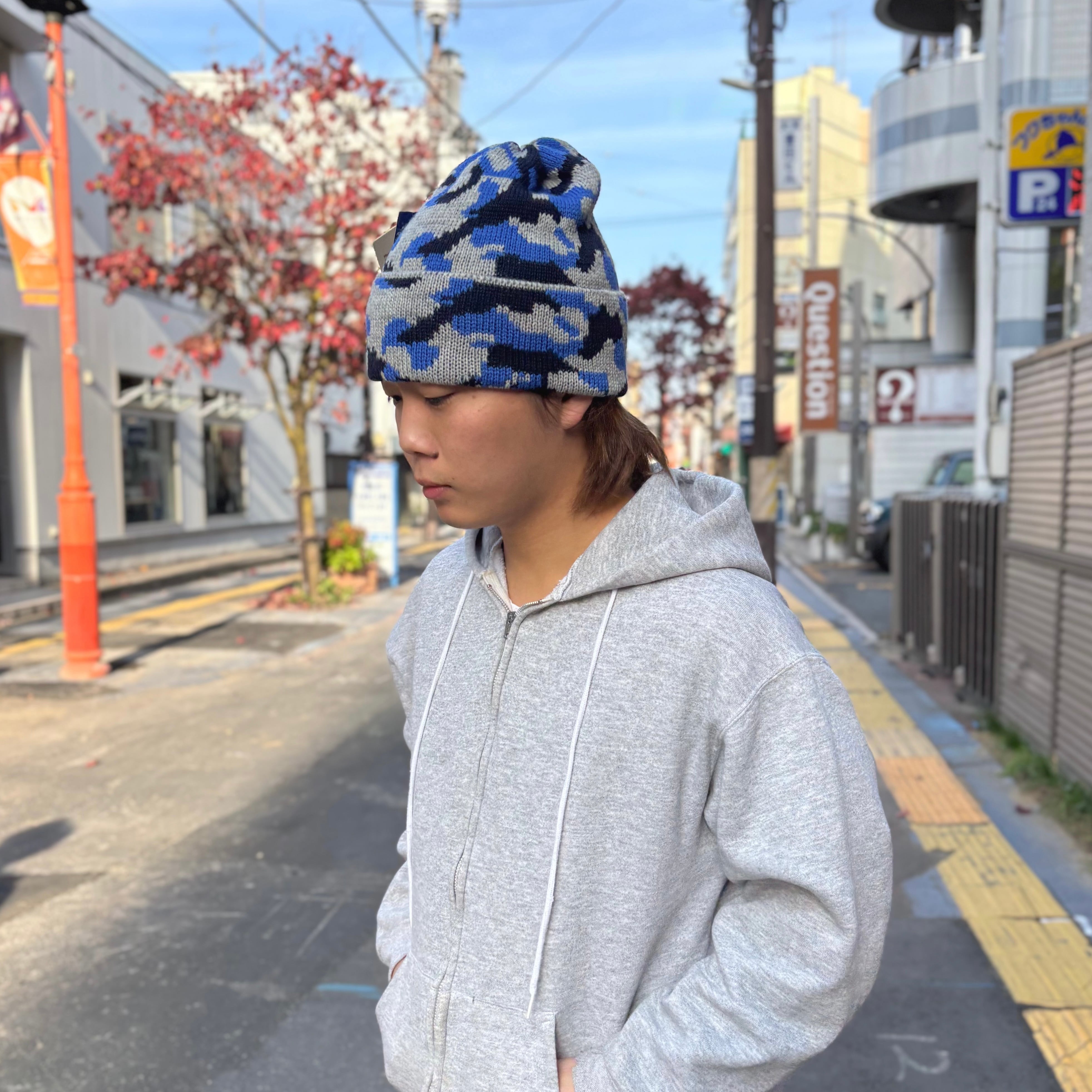 HIGHLAND 2000 BOB CAP WOODLAND（ハイランド ニットキャップ ボブ