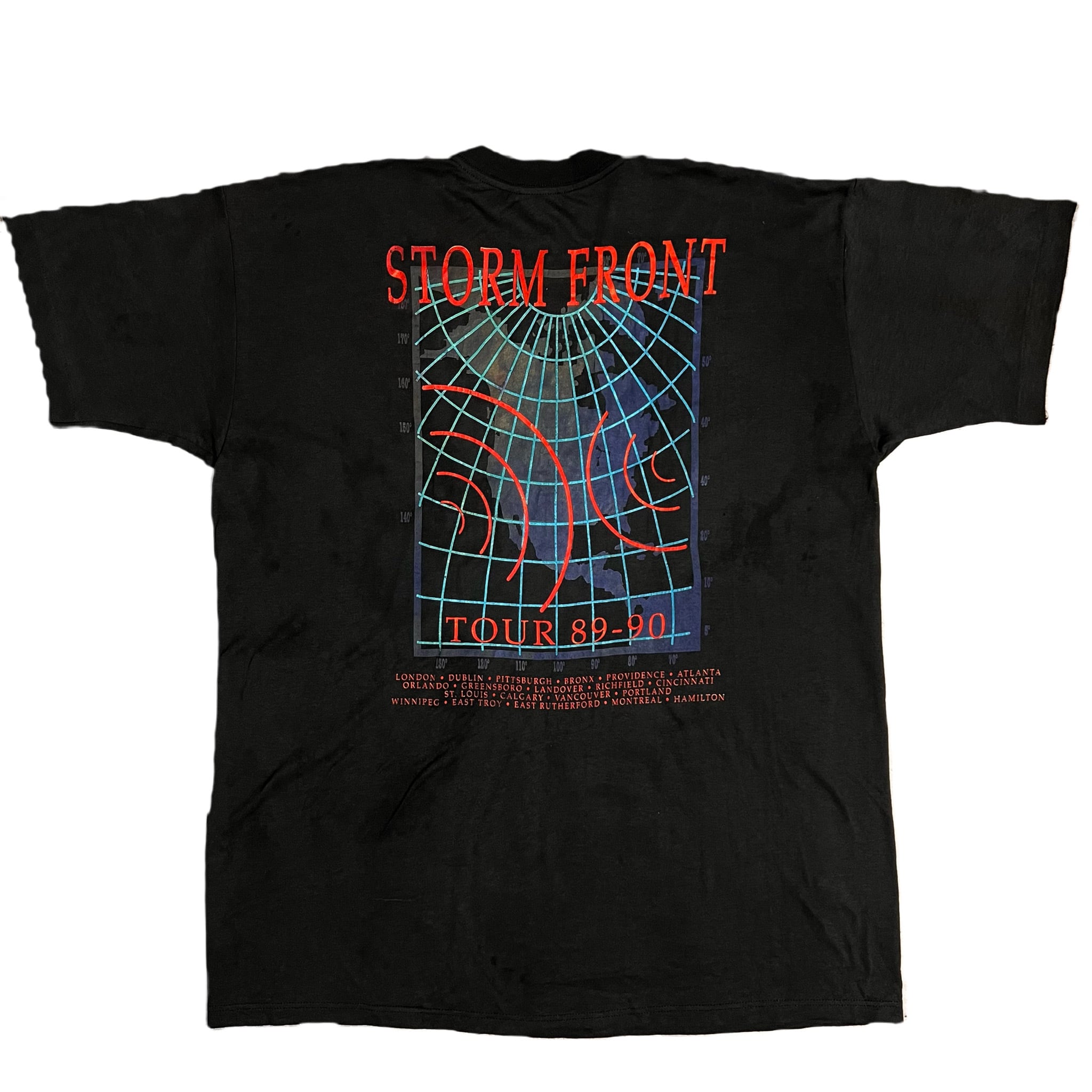 超レアM！ビリージョエルSTORM FRONT TOUR Tシャツ