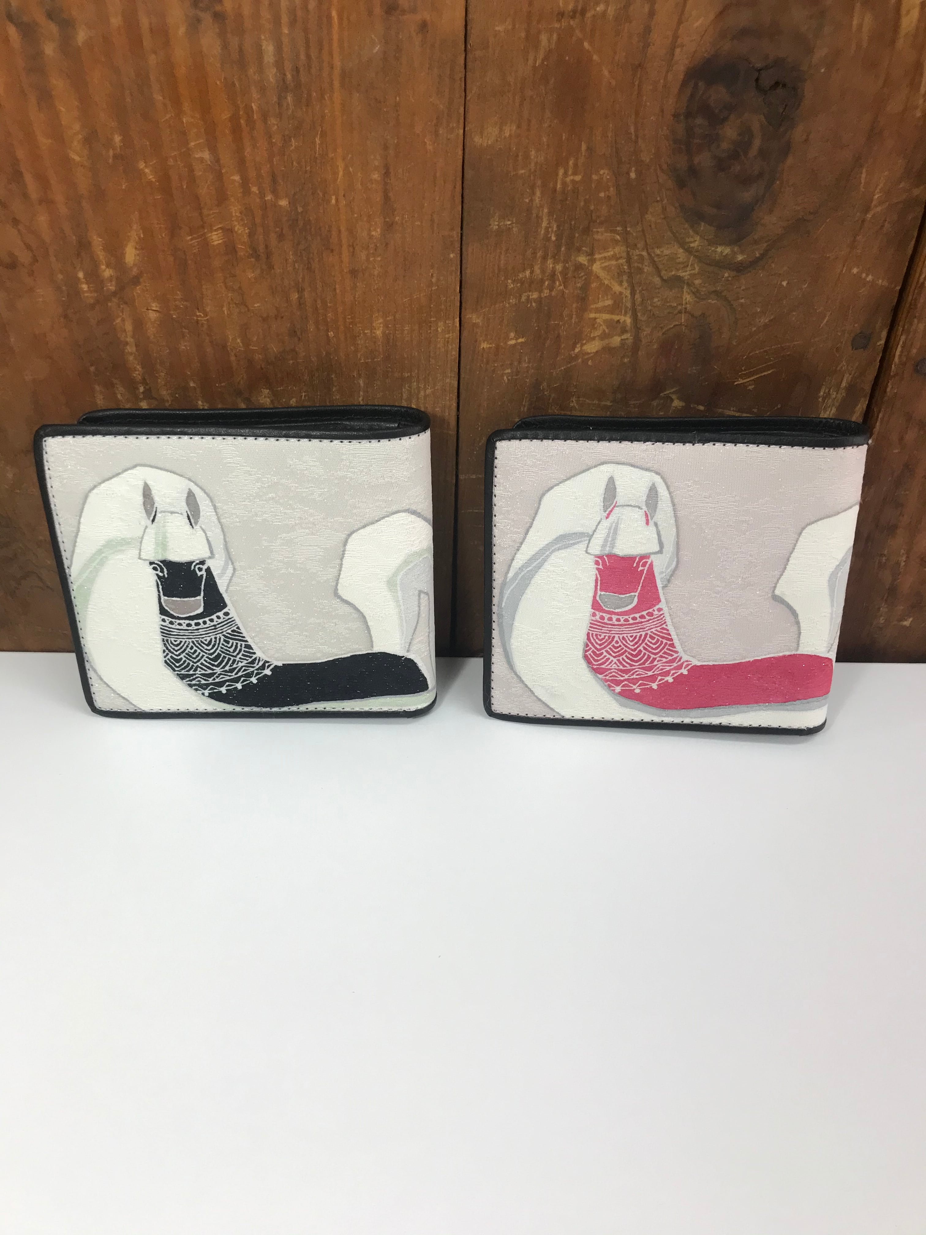 二つ折り財布「馬」 | somemoyoushop ーそめもようショップー 手描友禅
