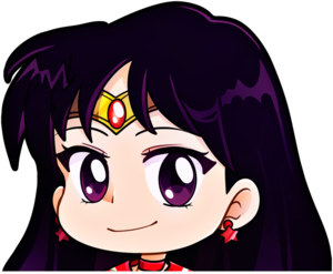 WAIFU BAIT　Sailor Mars Sticker