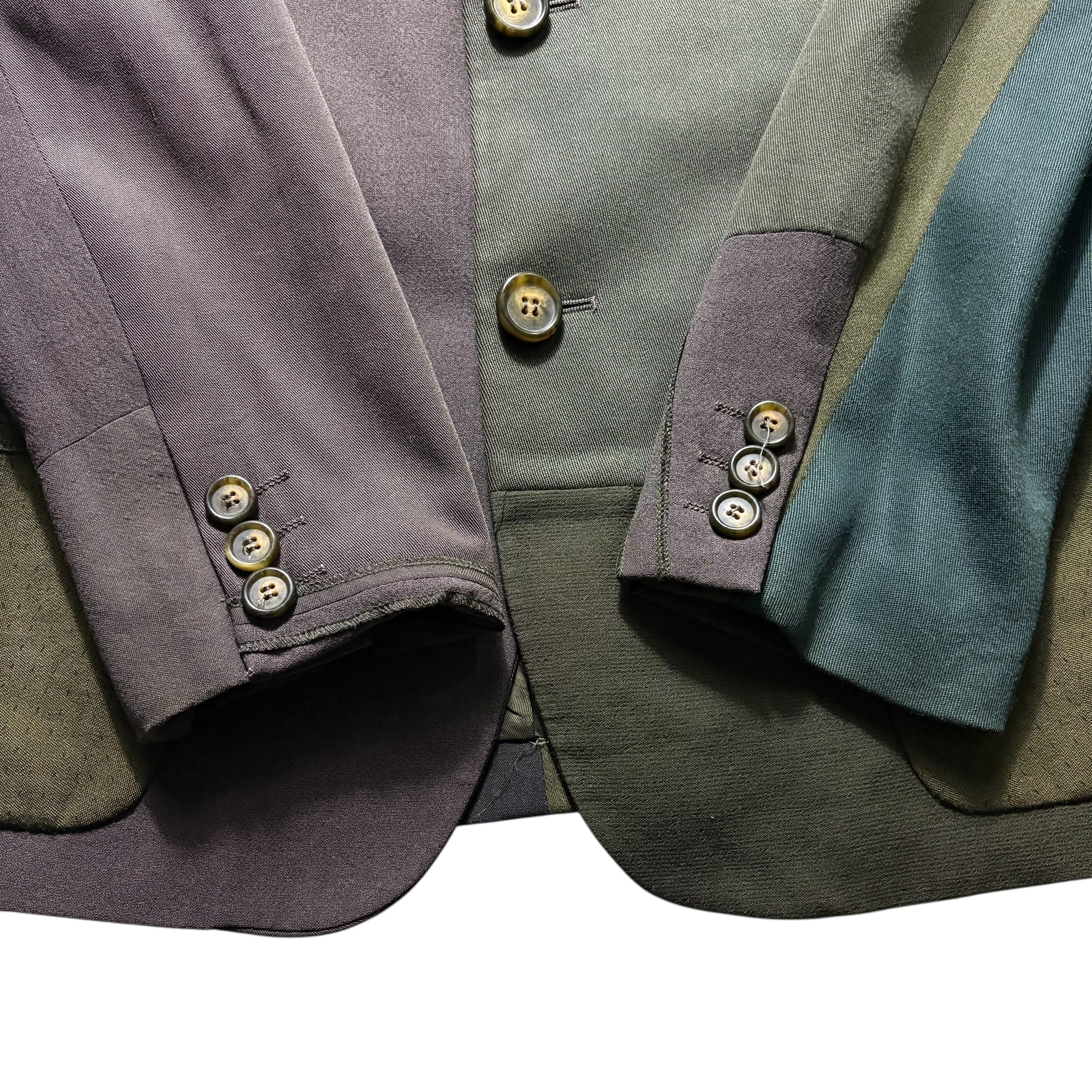 ★Dolce&Gabbana archive tailored jacket archive DOLCE&GABBANA patchwork tailored jacket | NOIR ONLINE