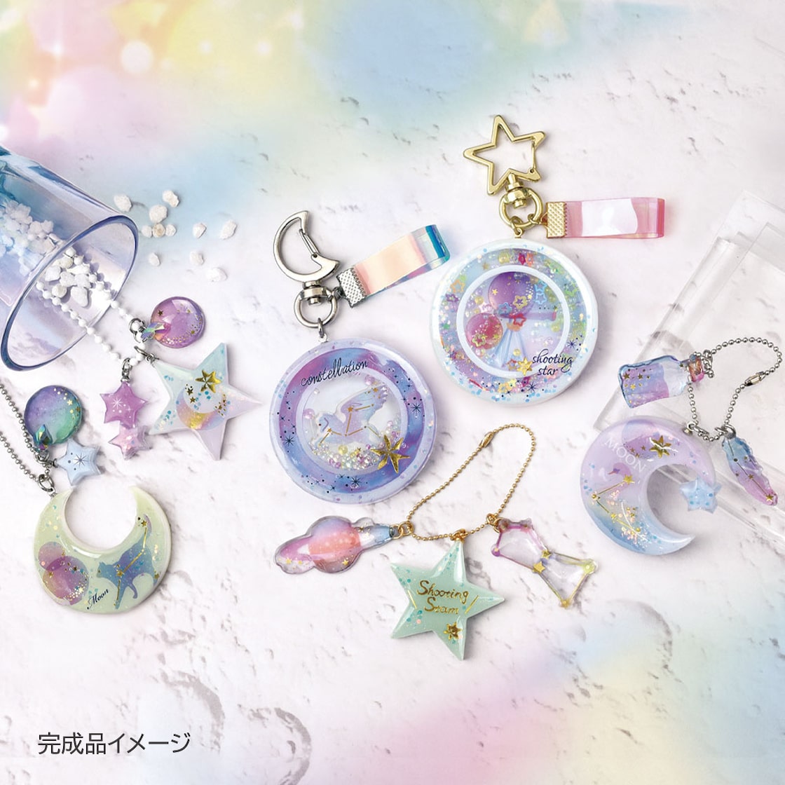 レジンBOX】 【エルベール】 【レジンクラフトキット】 レジンでつくる
