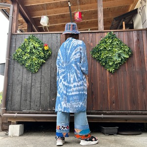 ぐるぐるタイダイカーディガン