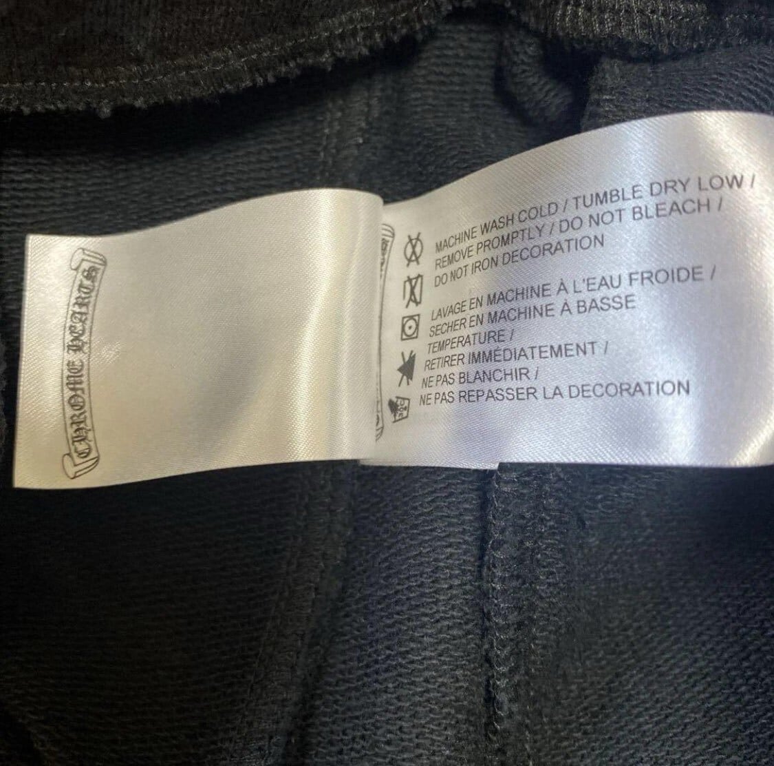 CHROME HEARTS クロムハーツ Graveyard セメタリークロス ハーフパンツ