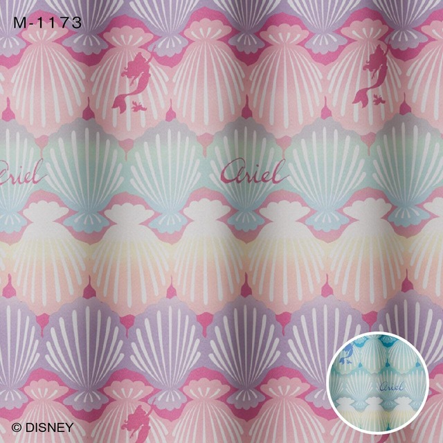 【ドレープカーテン】 PRINCESS Shell（100×135cm）