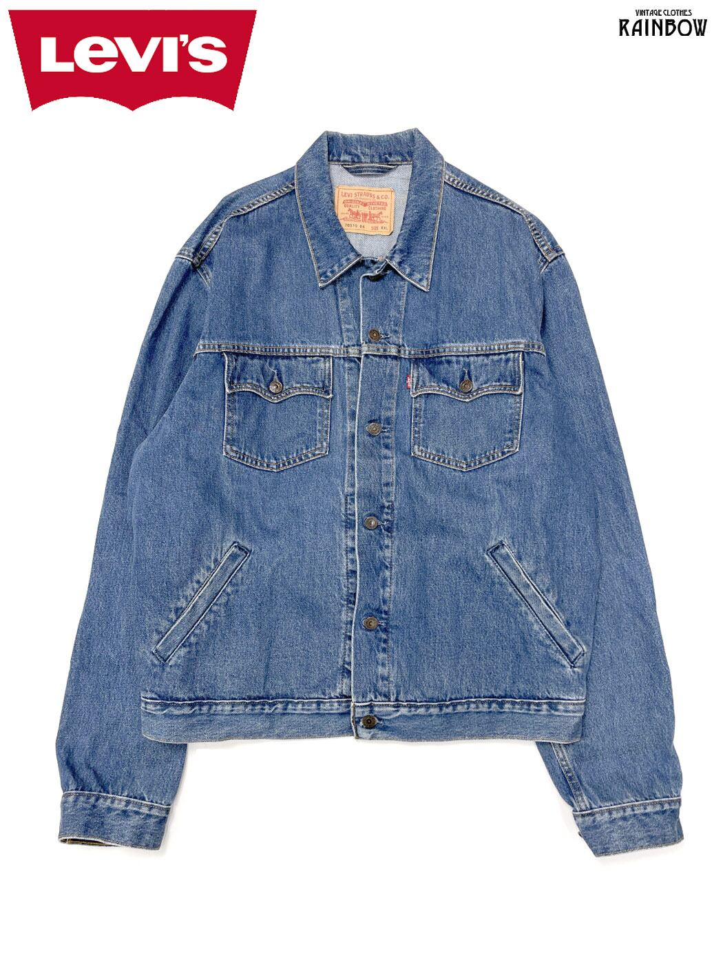 90's EURO Levi's 70501-01 1stタイプ デニムジャケット メンズXL