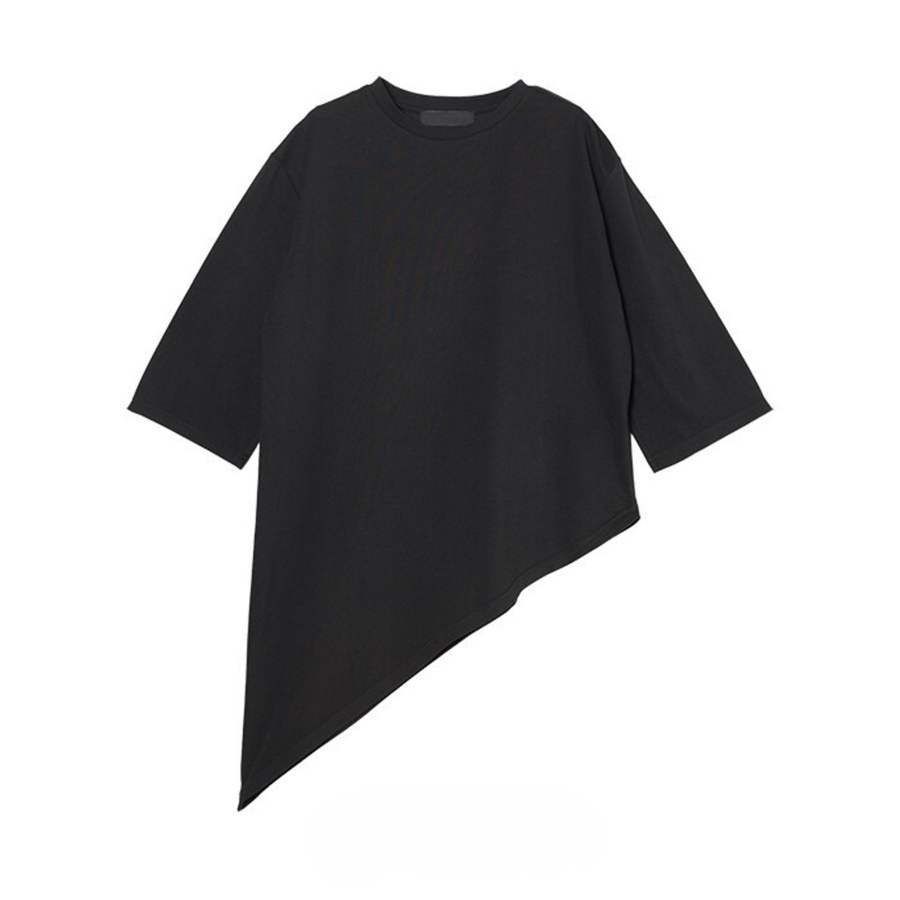 MMF134TEC 裾アシンメトリーTシャツ