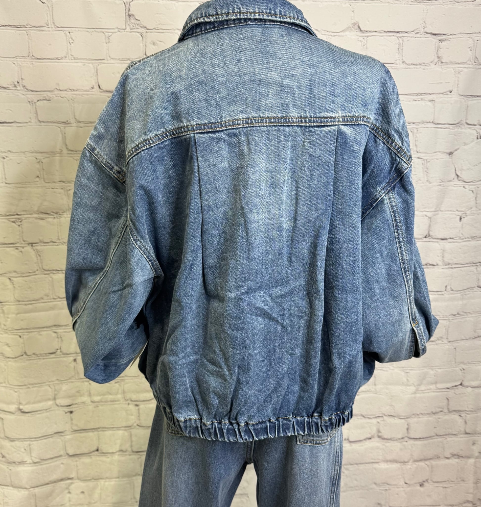 SALE！Dignite collier ディニテコリエ デニムバルーンJK 80256034