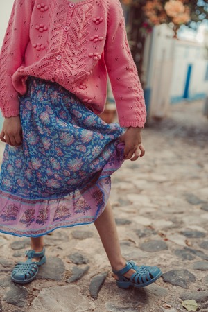 Louise Misha / Anetta Skirt - Blue Capri Cove