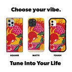 iPhoneケース フルーツ柄 北欧レトロポップ｜果物柄のレトロポップ NOR036