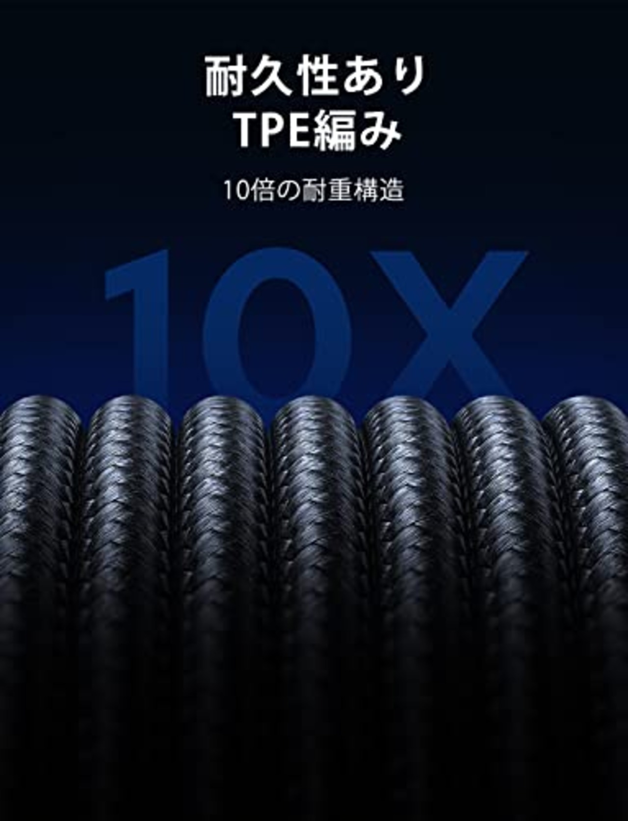 PD60W USB Type C ケーブル Ｌ字型 180°回転可【1m/2m/2m・3本セット】USB-A/USB-C to USB-C/Type-C 3A急速充電 & 高速データ転送 & タイプc 充電ケーブル AndroidなどType C機種対応【TUNKIA】（1m/2m/2m・黒）