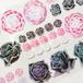 再販☆MOT233 moodtape【粉黛瑰丽】ラメ 剥離紙 幅広56mm 光沢PET テープ