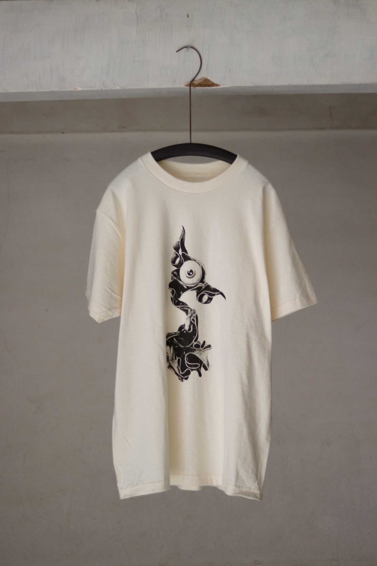 「山の耳 x SHUNSUKE」 Tee  (Cream)　