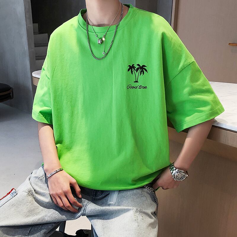 全3色 Tシャツ カットソー プリント カジュアル おしゃれ