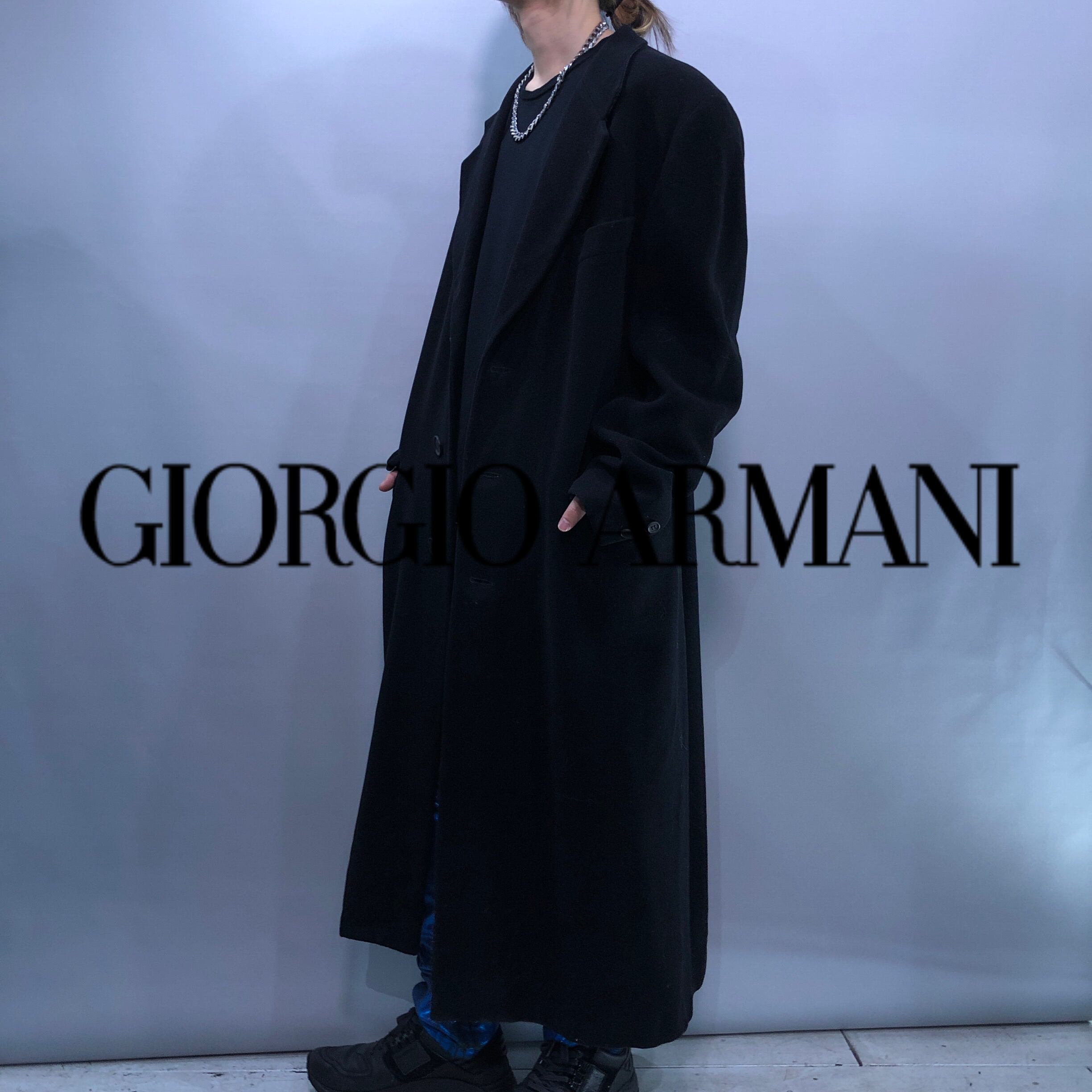 デウス エクスマキナ 【GIORGIO ARMANI】ウール チェスターコート