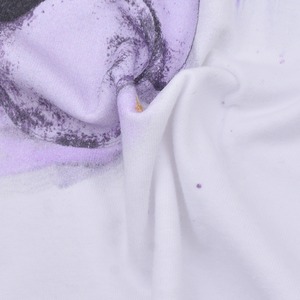 【WE11DONE】BLACK PUNK TEDDY T-SHIRT