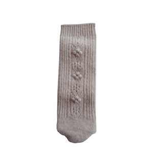 North pole Lamb’s wool socks　col.polar bear