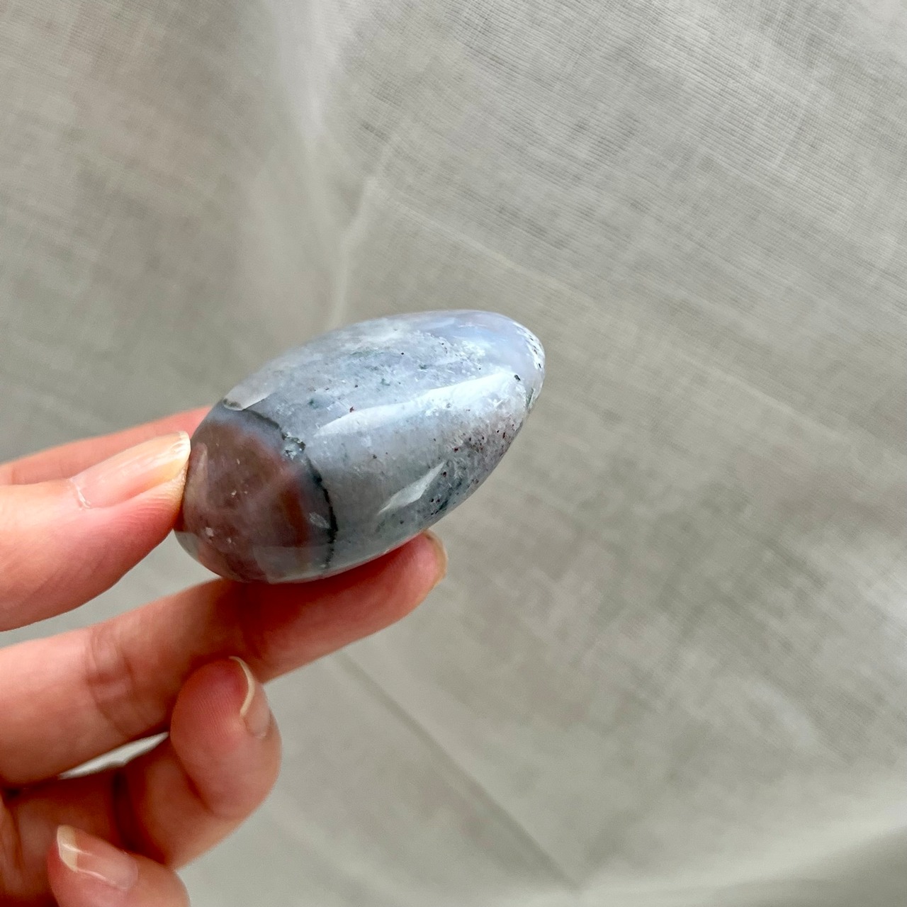 オーシャンジャスパー＊パーム10＊天然石インテリア＊置き物