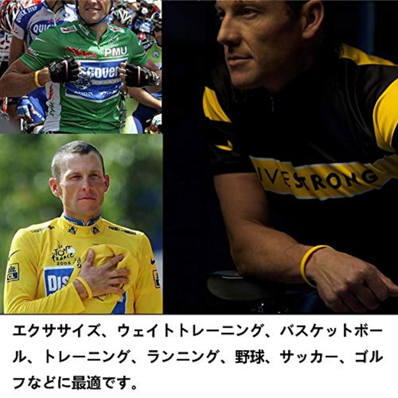 Popluxy シリコンリストバンド シリコンブレスレット スポーツやチーム分けに適して 無地 12個セット