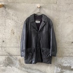 lamb leather coat