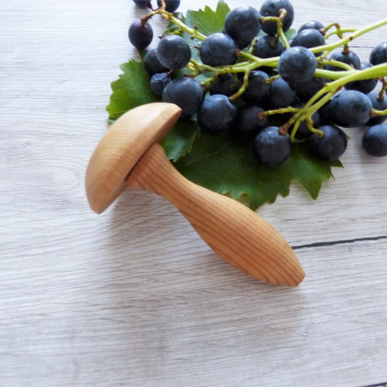 ダーニングマッシュルーム 木製きのこ ナチュラル ドイツ