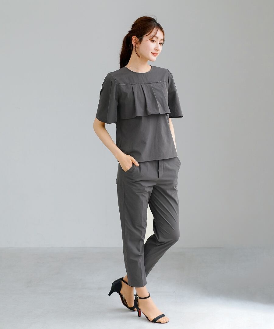 SALE 20％OFF】【 接触冷感・洗える 】 クールタフタストレッチ・切替
