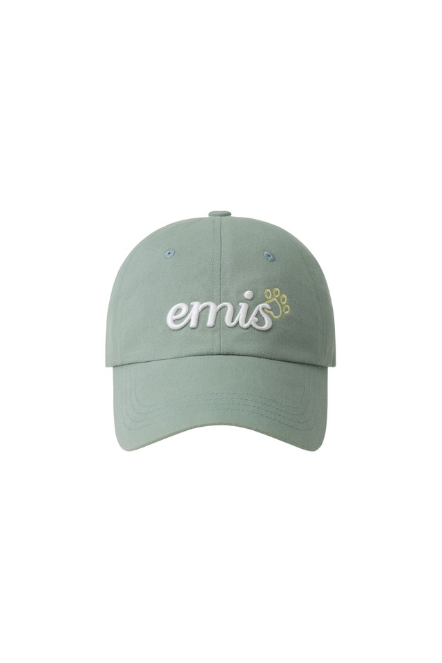 [EMIS] LETTERING LOGO BALL CAP-GREEN 正規品 韓国ブランド 韓国通販 韓国代行 韓国ファッション イミス 取扱店 日本 店舗