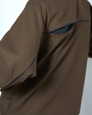 ROTOL "Cotton Serge Ventilated Blouson 〔BROWN〕"