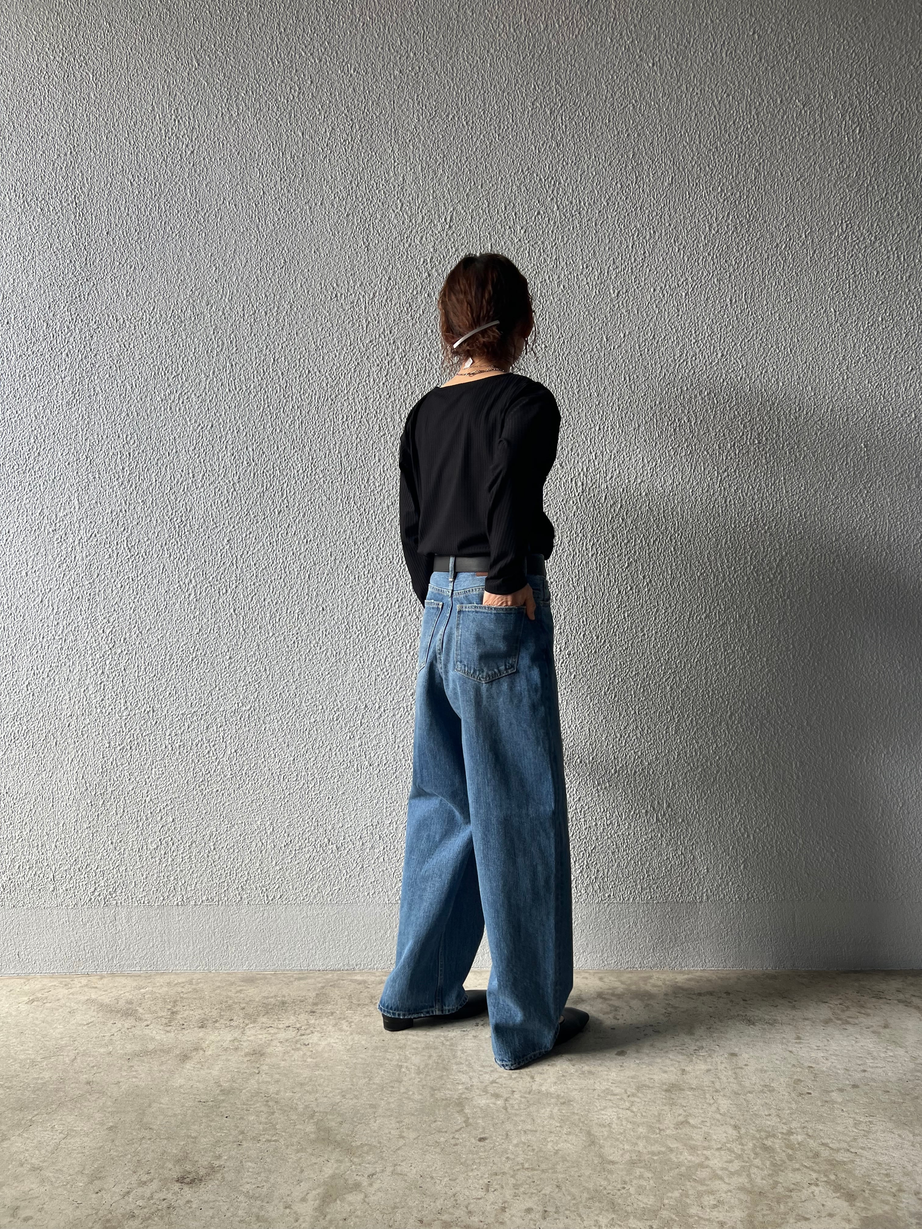 【LEMELANGE】スラブデニムパンツ 8613501