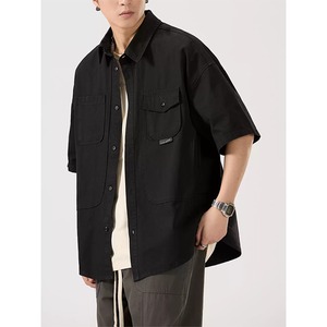 Front pocket design shirt P711