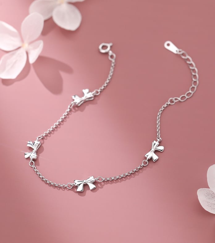 オリジナル リボン ブレスレット レディース アクセサリー ジュエリー