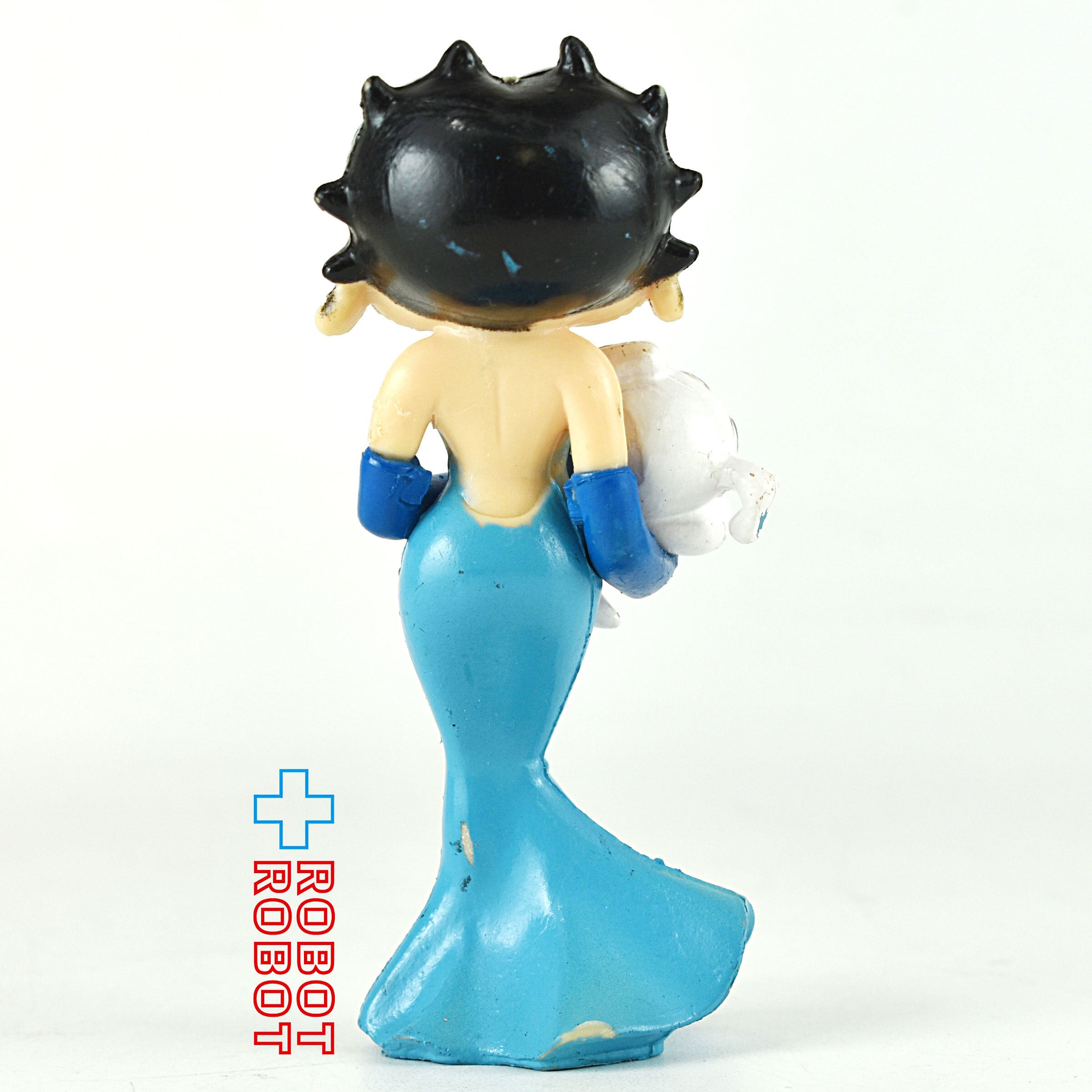 ベティ・ブープ ベティーちゃん 水色ドレス w/白犬パジィ PVC