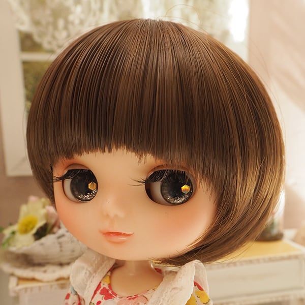 blythe _wm-459マロンロング⭐️チベットラムウィッグ