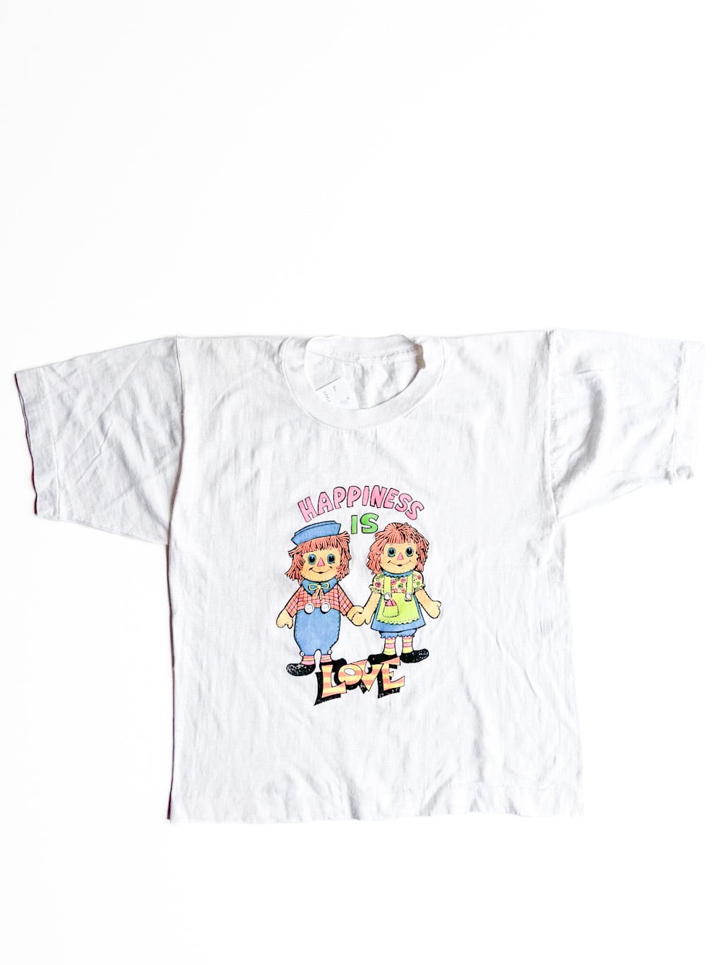 【130cm】VINTAGE 70's プリント 半袖Tシャツ【10328】※