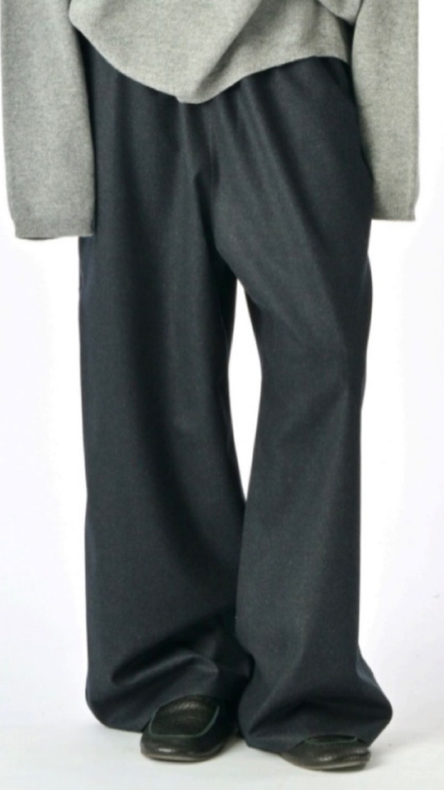 SOFIE D'HOORE -PRESTON- drawstring pant :CHARCOAL MELANG,