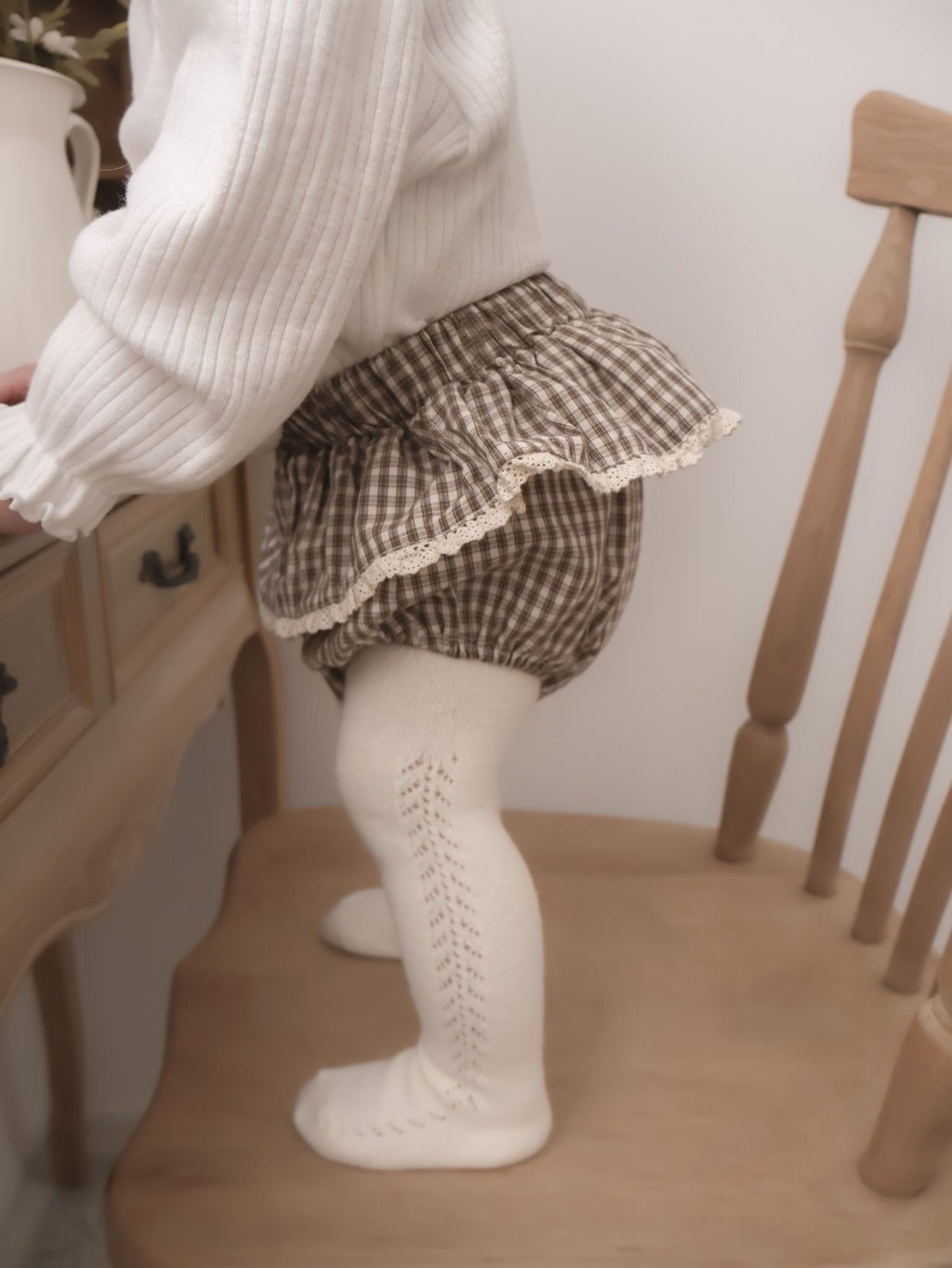 【即納/80size】チェックブルマ / mimimarket