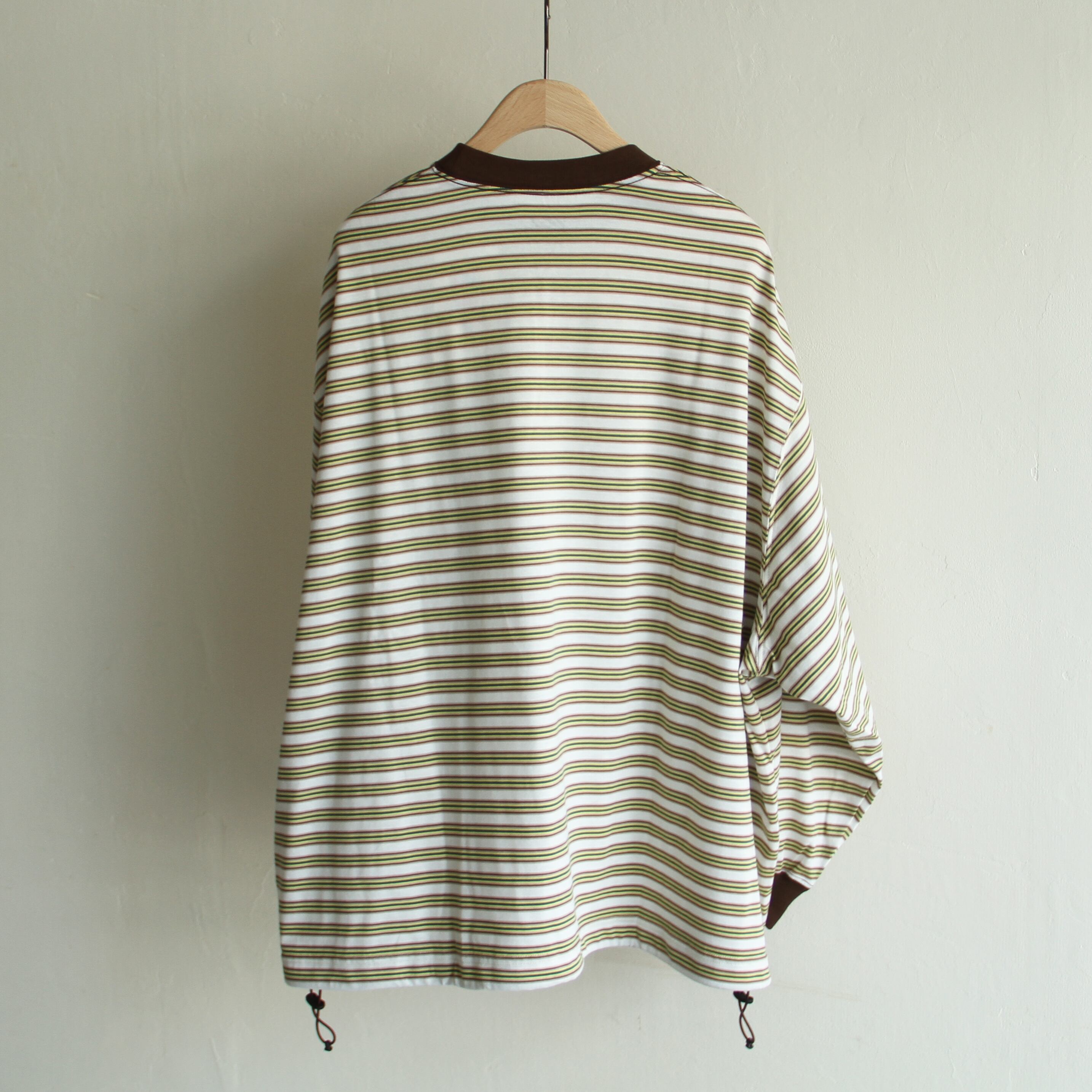 is-ness Balloon border longt-sleeve tee | Terminal