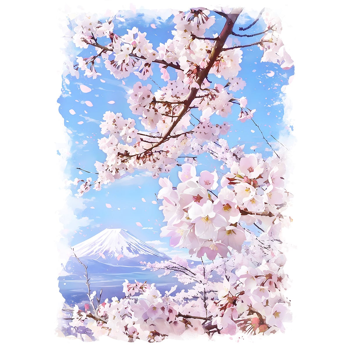 春の風景 | インテリア絵画の専門店 ビッグフィールドギャラリー水彩/油絵